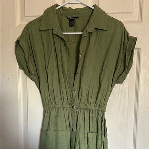 Millenium Green Midi Dress